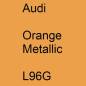 Preview: Audi, Orange Metallic, L96G.